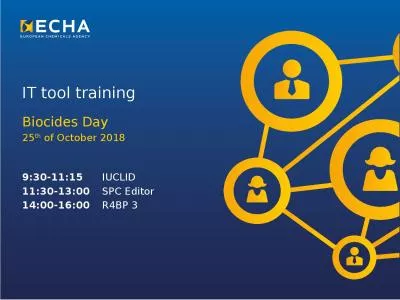 IT tool training Biocides