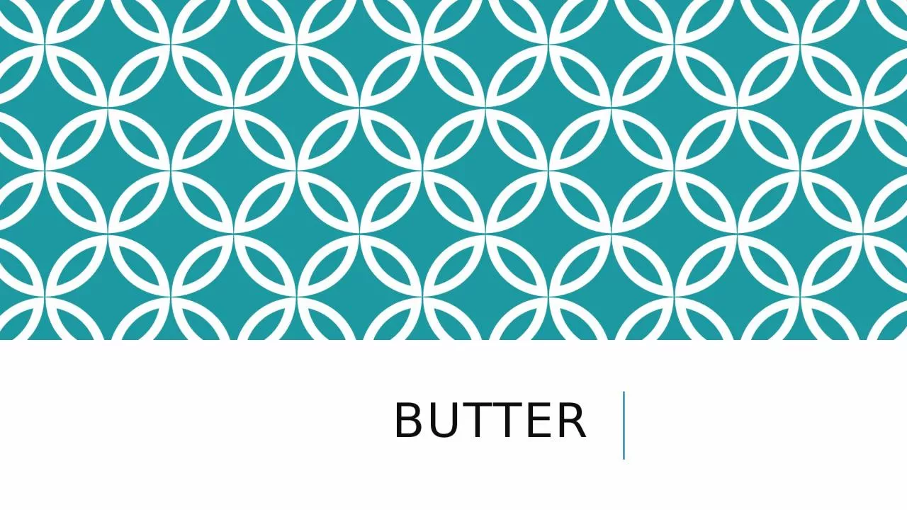 Butter  Butter Definition