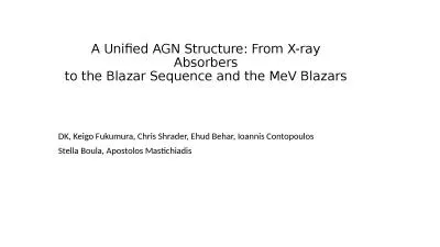 A Unified AGN Structure: From X-ray Absorbers