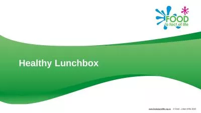 Healthy Lunchbox Healthy lunchbox