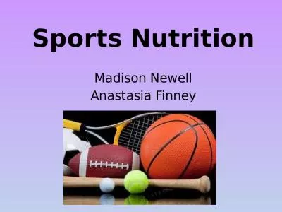 Sports Nutrition Madison Newell