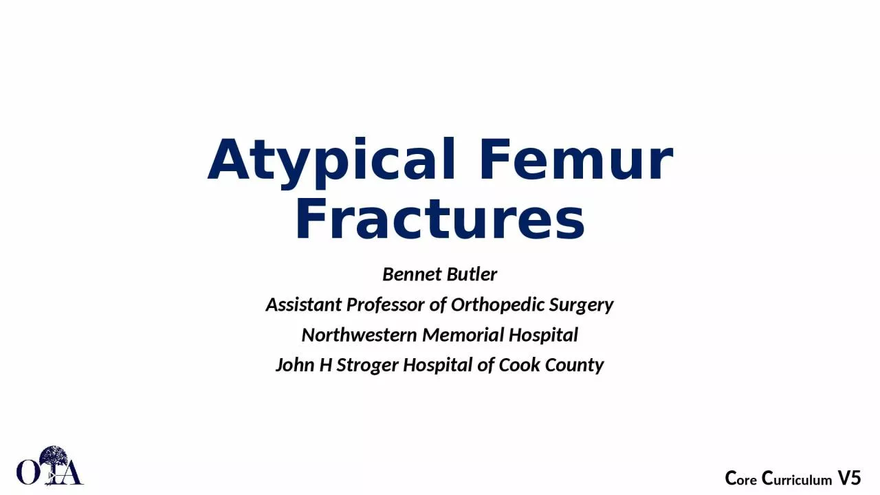 PPT-Atypical Femur Fractures