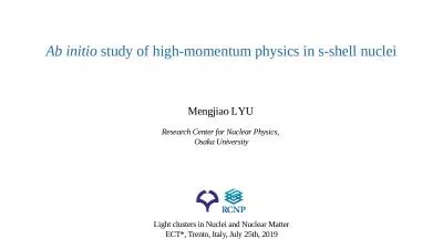 Ab initio  study of high-momentum physics in s-shell nuclei