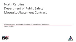 North Carolina  Department of Public Safety