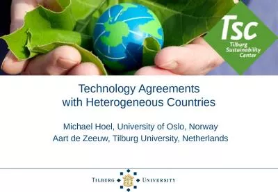 Technology Agreements with Heterogeneous Countries