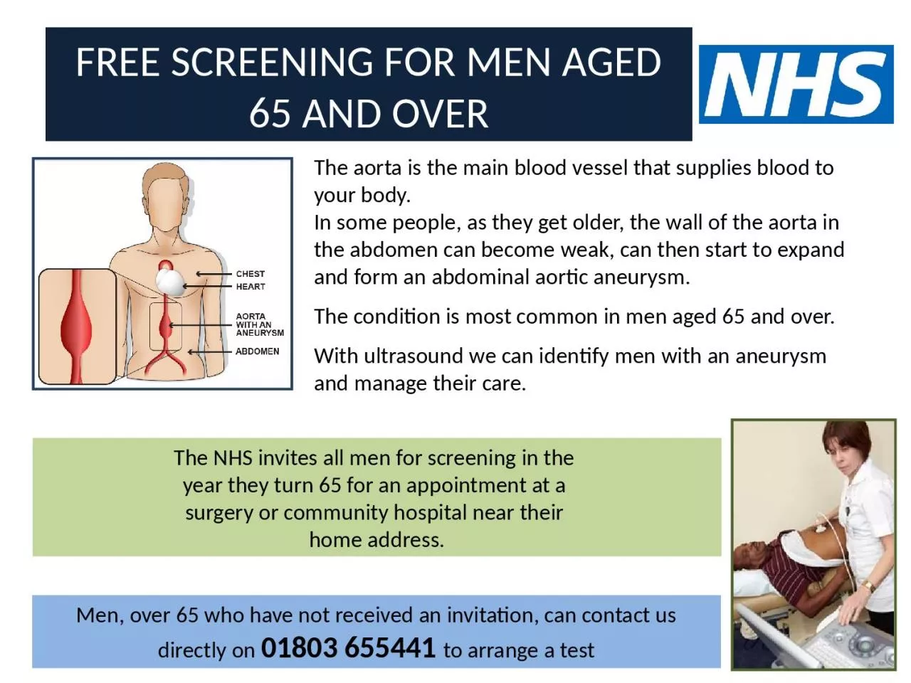 PPT-FREE SCREENING FOR MEN AGED 65 AND OVER