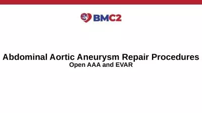 Abdominal Aortic Aneurysm Repair Procedures