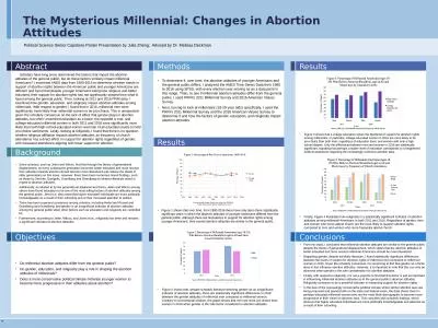 The Mysterious Millennial: Changes in Abortion Attitudes