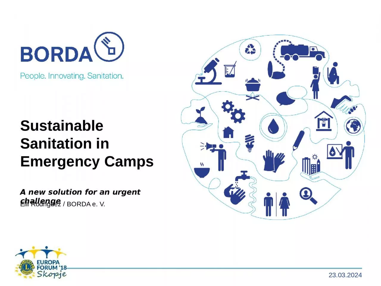 PPT-Sustainable Sanitation in Emergency Camps