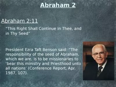 Abraham 2 	 Abraham  2:11