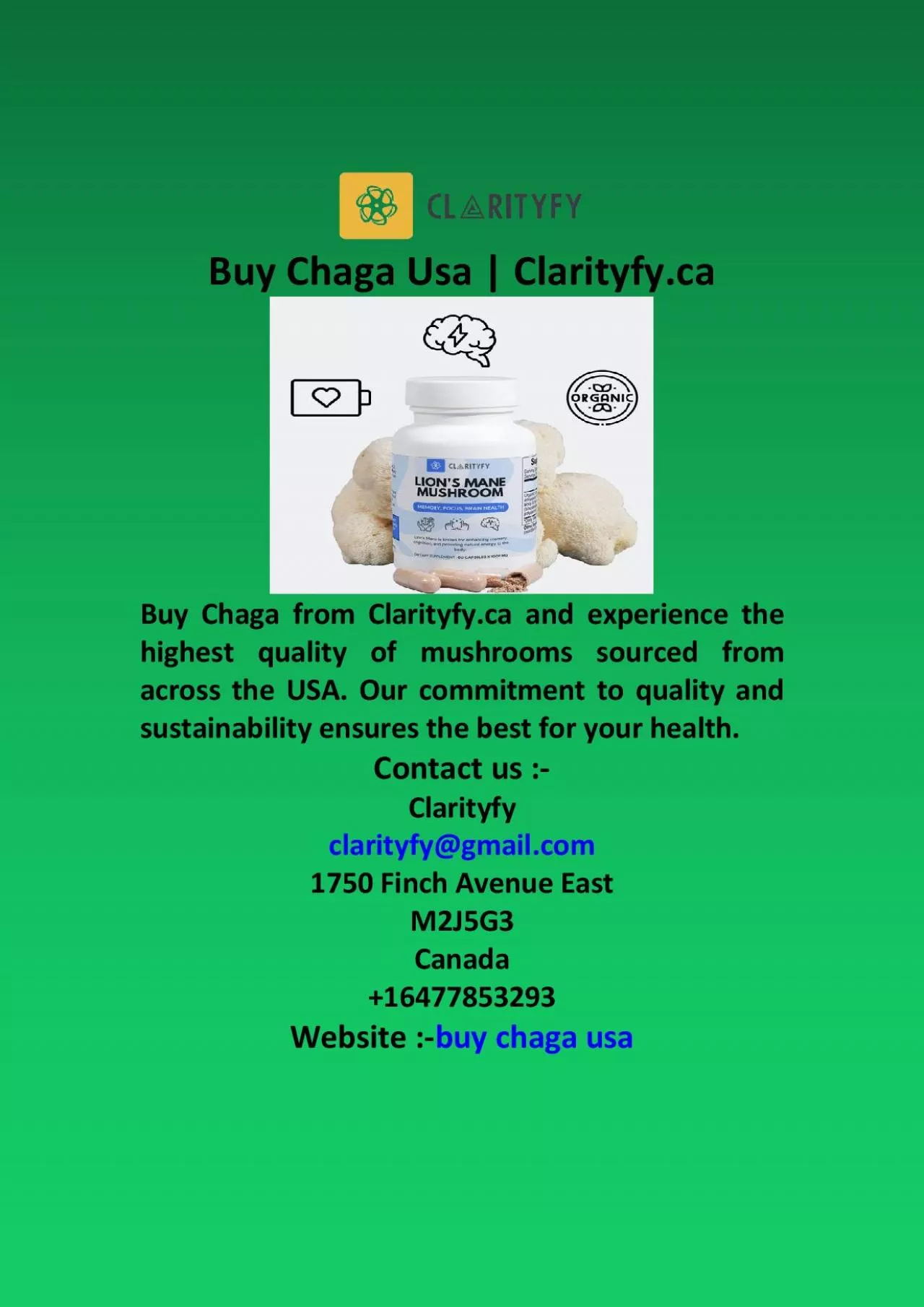 PDF-Buy Chaga Usa | Clarityfy.ca