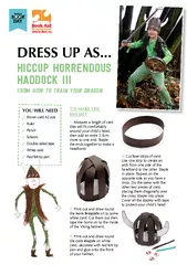 Hiccup horrendoushaddock IIIfrom How to train your DragonDRESS UP AS..
