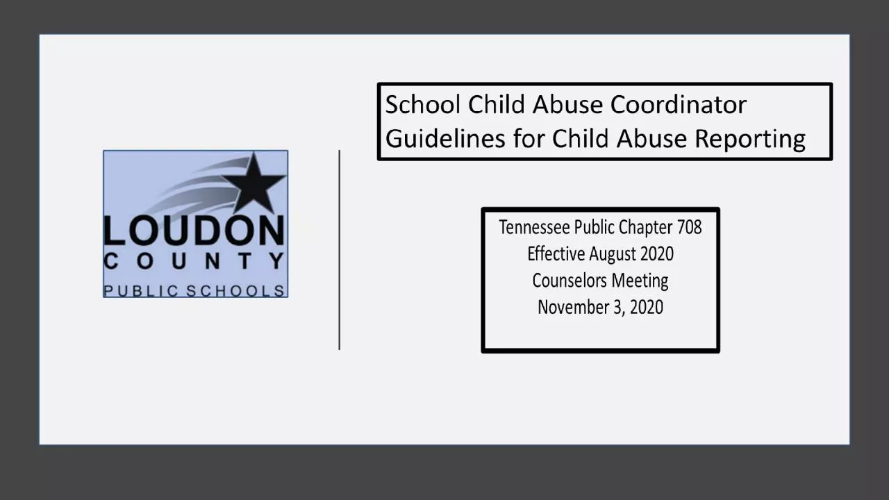 What is a Child Abuse Coordinator?