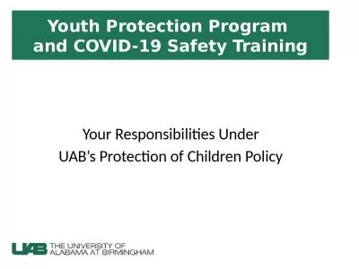 Youth Protection Program