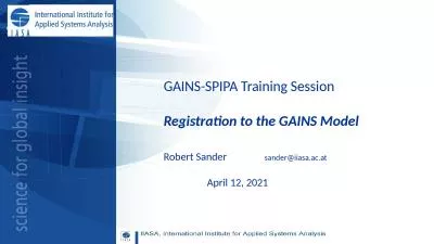 GAINS-SPIPA Training Session