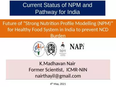 Future of “Strong Nutrition Profile