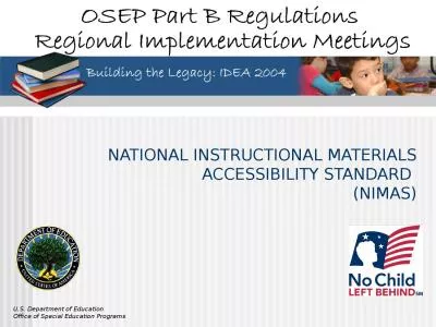 National Instructional Materials Accessibility Standard