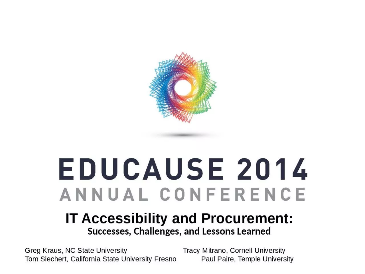 PPT-IT Accessibility and Procurement: