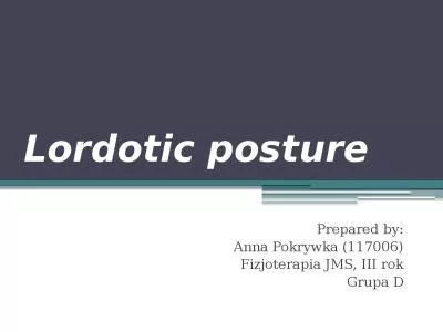 Lordotic   posture Prepared