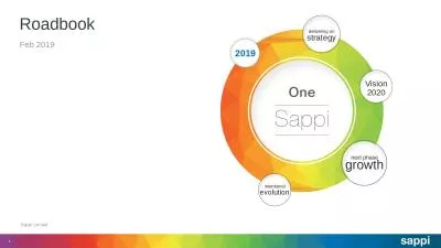 Feb 2019 Sappi Limited Roadbook