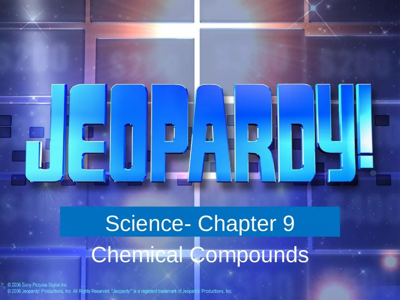 PPT-Science- Chapter 9 Chemical Compounds