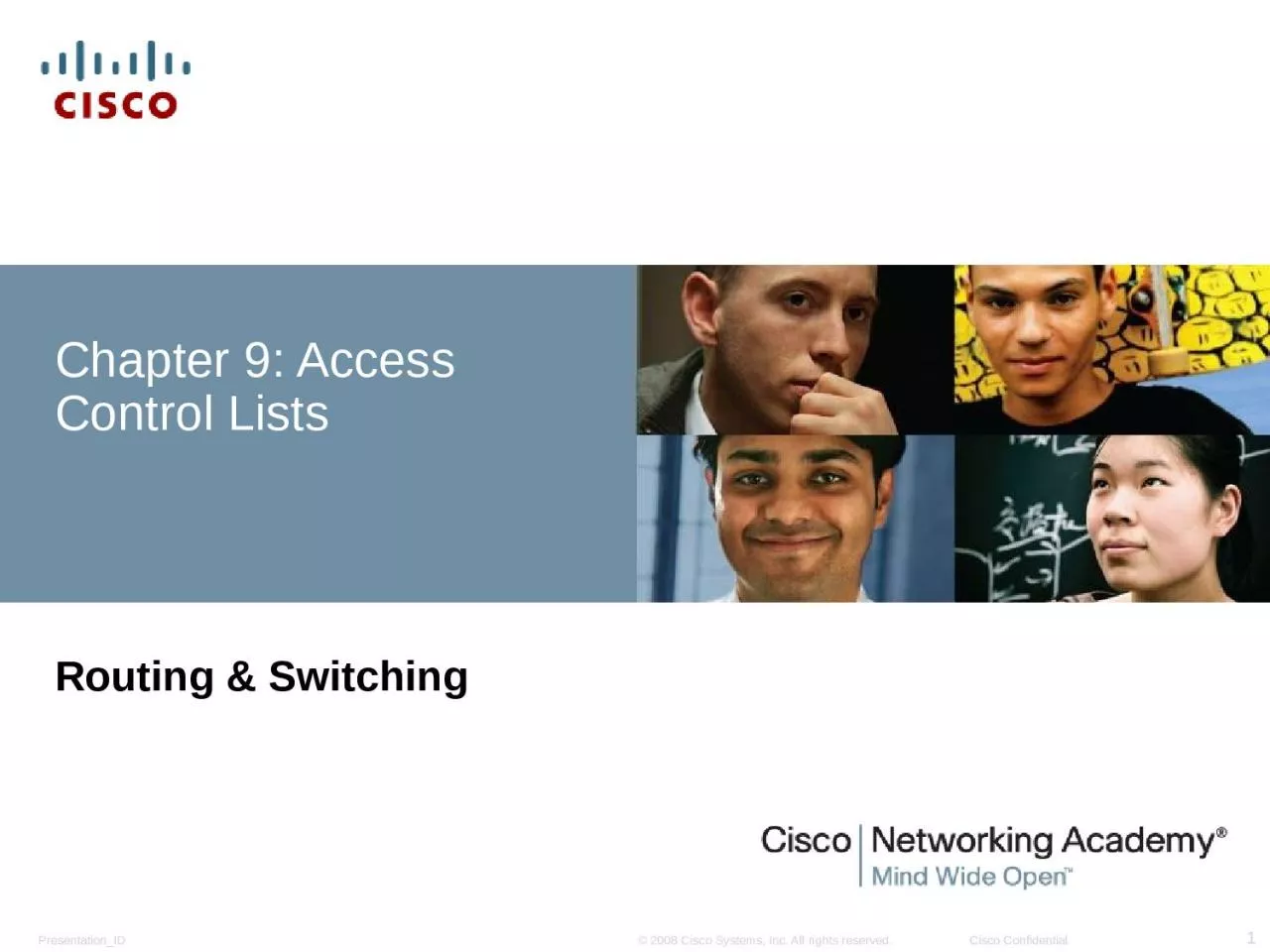 PPT-Chapter 9 : Access Control Lists