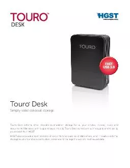 Tour Desk external drive provides solid addon storage for all your photos movies music