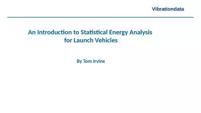 An Introduction to Statistical Energy Analysis