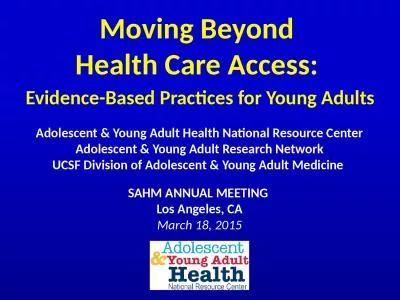 Moving Beyond  Health Care Access: