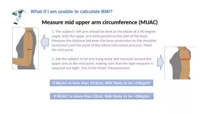 What if I am unable to calculate BMI?