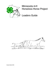 Minnesota 4-H Horseless Horse Project
