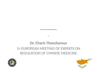 Regulation of Chinese Medicine in the Republic of Cyprus