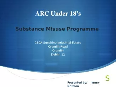 ARC Under 18’s Substance Misuse Programme