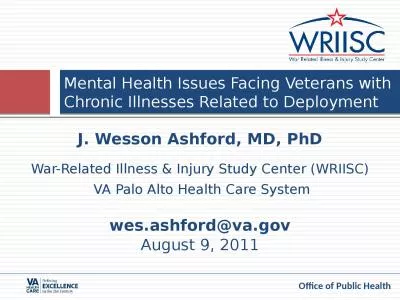 J. Wesson Ashford, MD, PhD