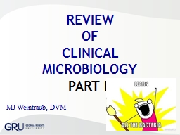 REVIEW  of  Clinical  Microbiology