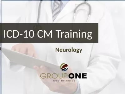 Neurology ICD-10 CM Training