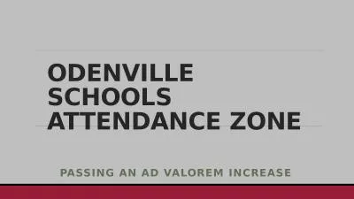 ODENVILLE SCHOOLS ATTENDANCE ZONE