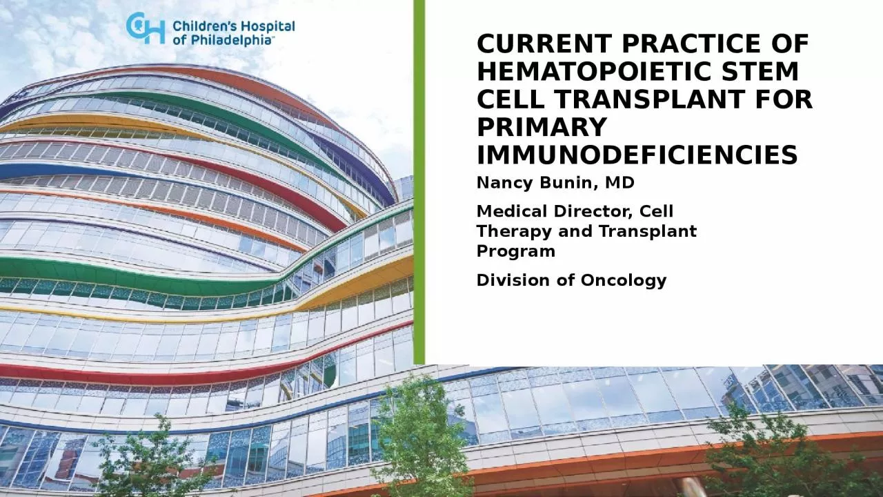 PPT-Current Practice of Hematopoietic