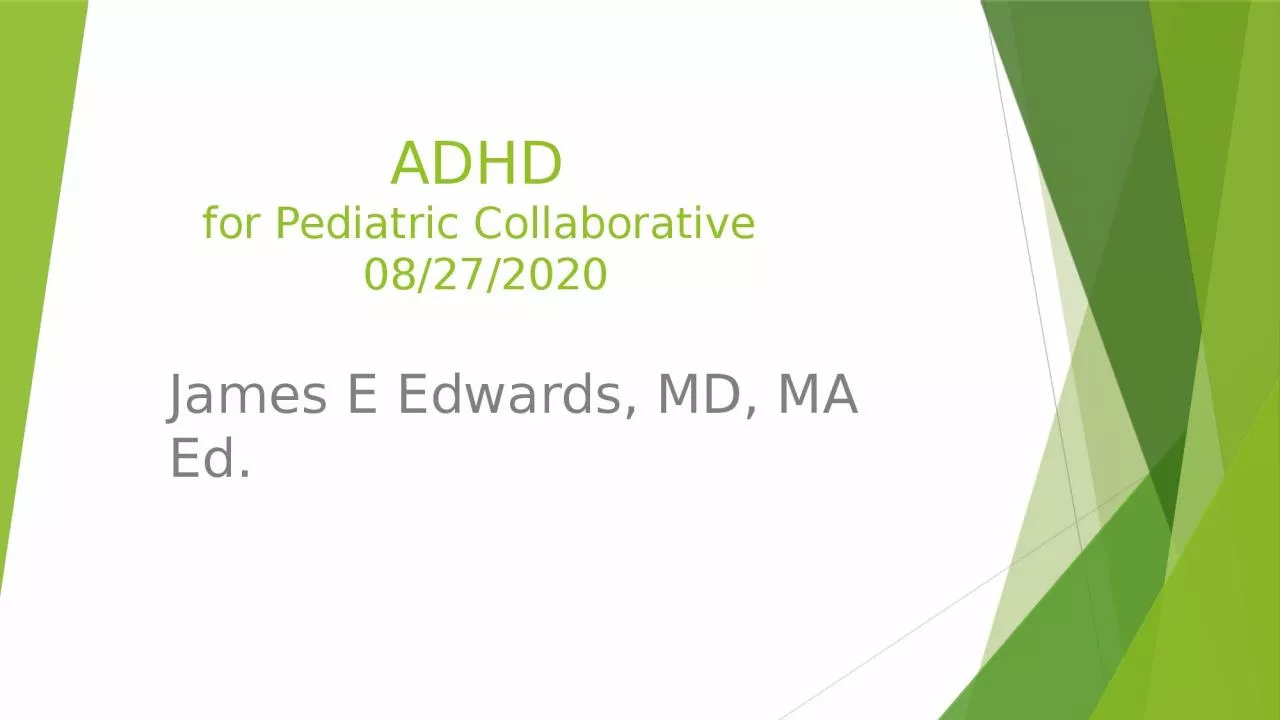 PPT-ADHD for Pediatric Collaborative