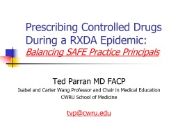 Revisiting Benzos and Sedative Hypnotics after the Great RX Opioid Epidemic: