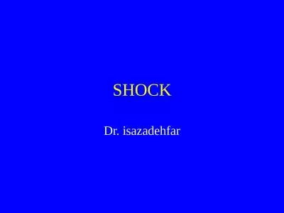 SHOCK Dr. isazadehfar DEFINITION