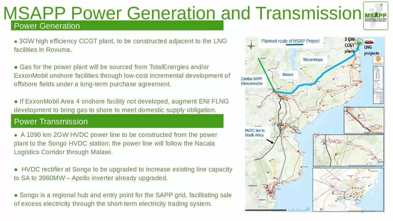 ●  3GW high efficiency CCGT plant, to be constructed adjacent to the LNG facilities