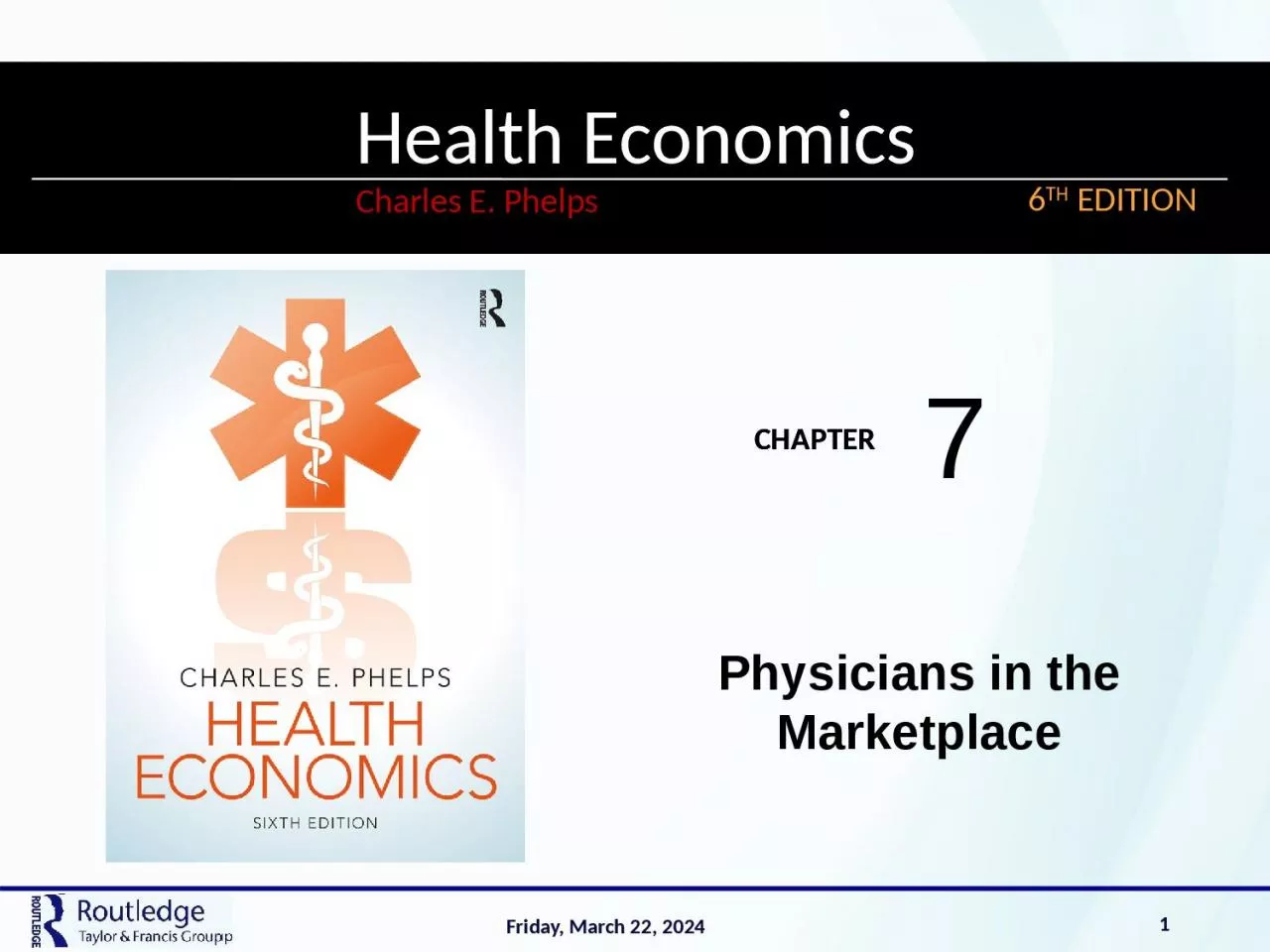 PPT-Physicians in the Marketplace