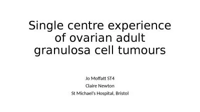 Single  centre  experience of ovarian adult
