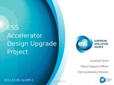 ESS Accelerator Design Upgrade Project