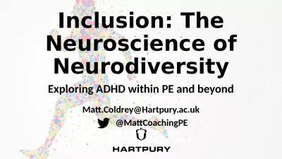 Inclusion: The Neuroscience of Neurodiversity