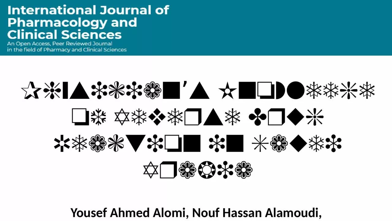 PPT-Physician’s Knowledge of Adverse Drug Reaction in Saudi Arabia