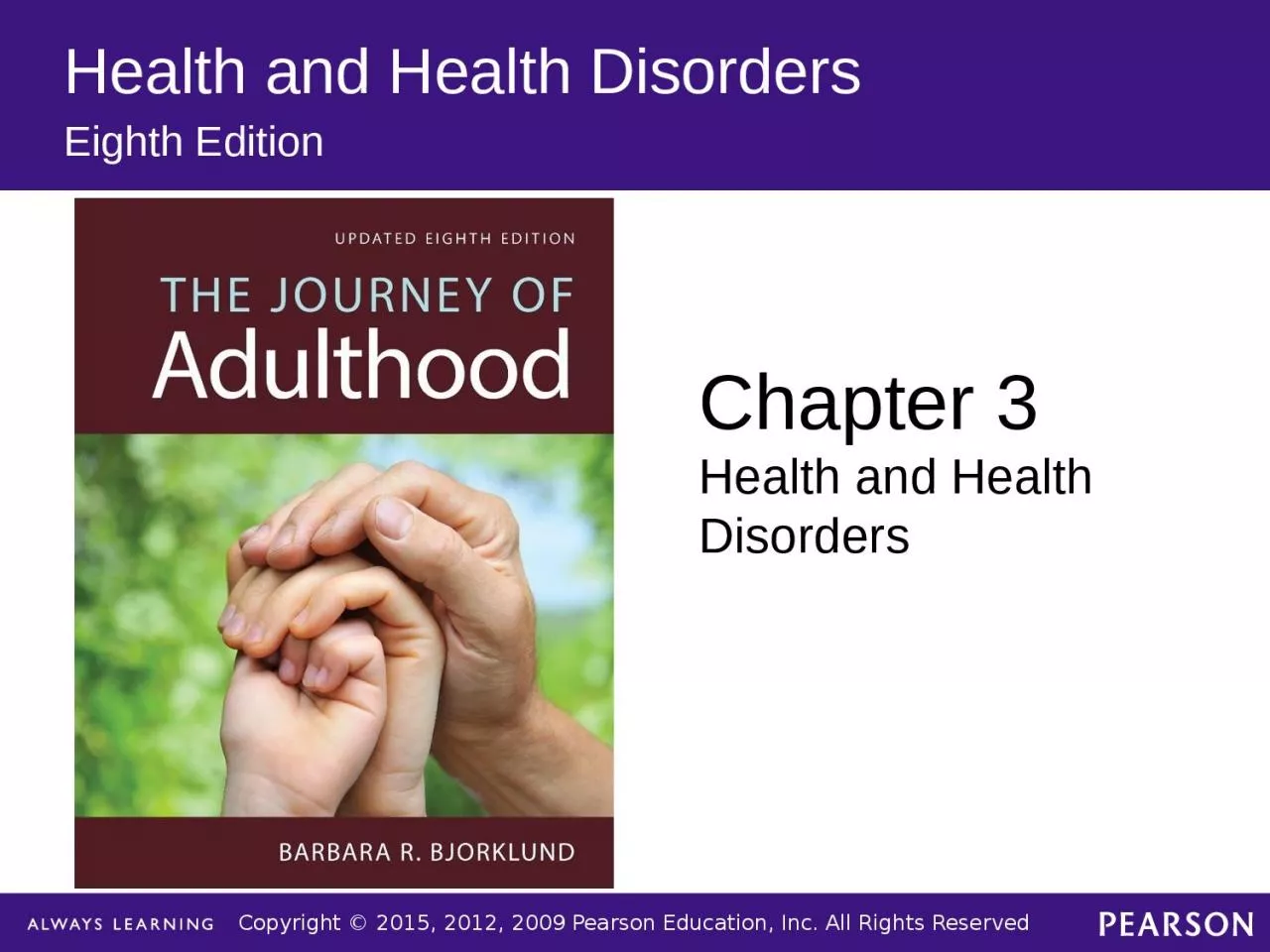 PPT-Health and Health Disorders