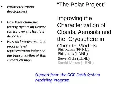 “The Polar Project” Improving