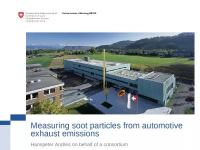 Measuring soot particles from automotive exhaust emissions